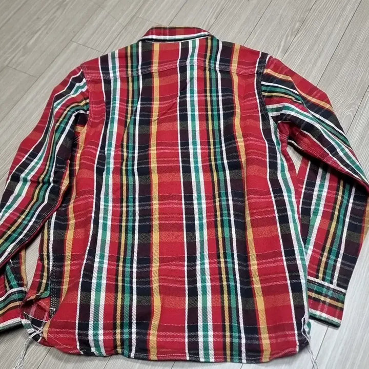 [BUNJANG] Houston Unionmade Red Check Shirt / 휴스턴 유니온메이드 레드 체크 남방 셔츠(95-100)