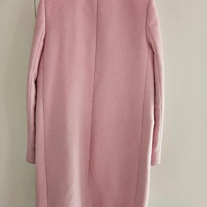 [BUNJANG] Plastic Island Pink Single-Button Coat (XS) / 플라스틱 아일랜드 핑크 코트(XS)
