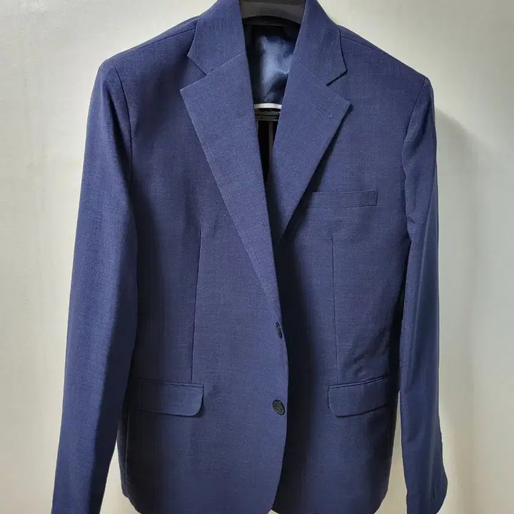 [BUNJANG] Linen Navy Suit Set L / 새상품 린넨 네이비 수트 셋업 L