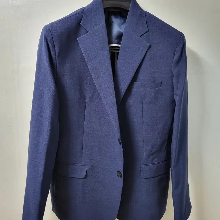 [BUNJANG] Linen Navy Suit Set L / 새상품 린넨 네이비 수트 셋업 L