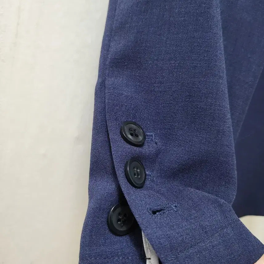 [BUNJANG] Linen Navy Suit Set L / 새상품 린넨 네이비 수트 셋업 L
