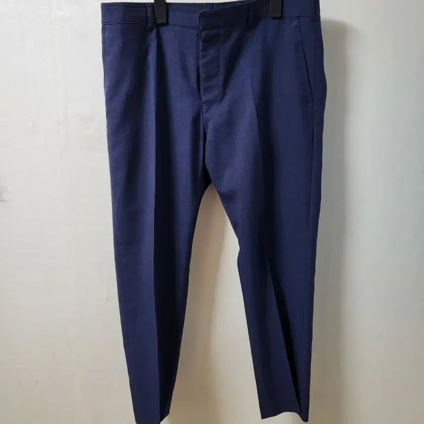 [BUNJANG] Linen Navy Suit Set L / 새상품 린넨 네이비 수트 셋업 L