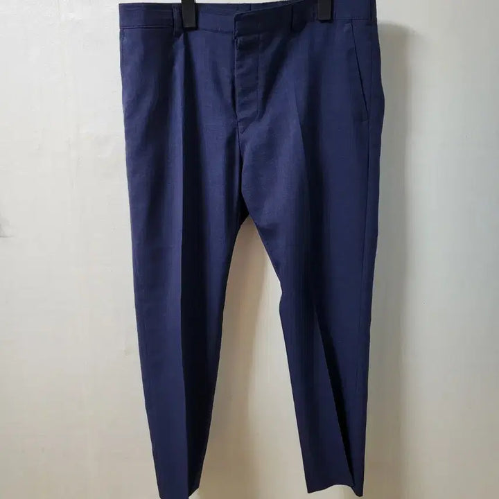 [BUNJANG] Linen Navy Suit Set L / 새상품 린넨 네이비 수트 셋업 L
