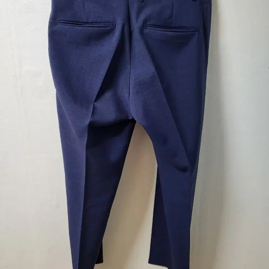 [BUNJANG] Linen Navy Suit Set L / 새상품 린넨 네이비 수트 셋업 L