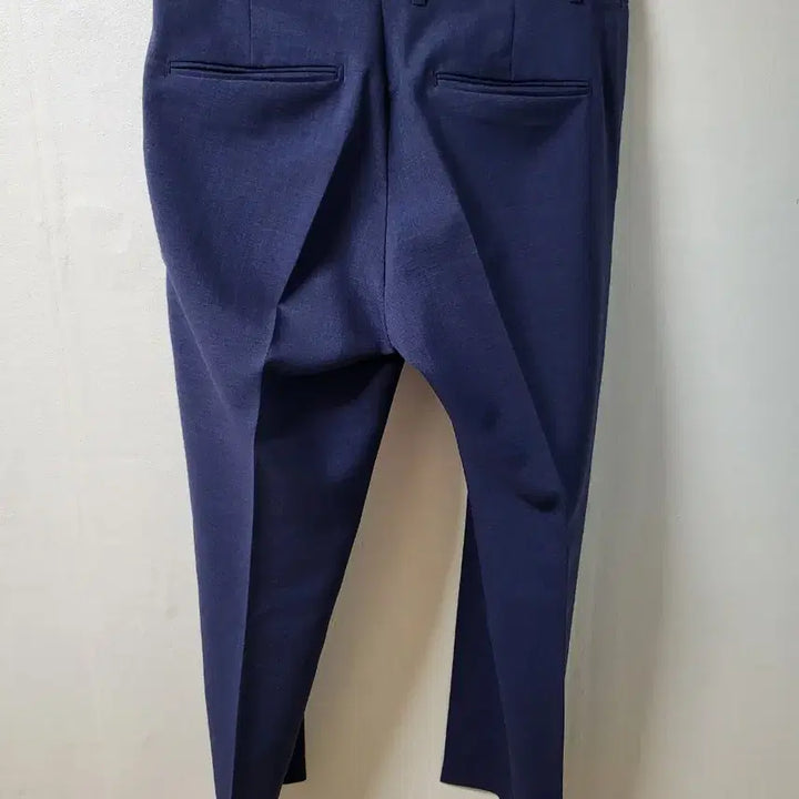[BUNJANG] Linen Navy Suit Set L / 새상품 린넨 네이비 수트 셋업 L