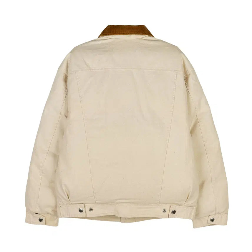 [BUNJANG] Supreme x Schott Canvas Down Trucker Jacket Natural / [S] 슈프림 x 쇼트 캔버스 다운 트러커 자켓 내츄럴 - 22FW