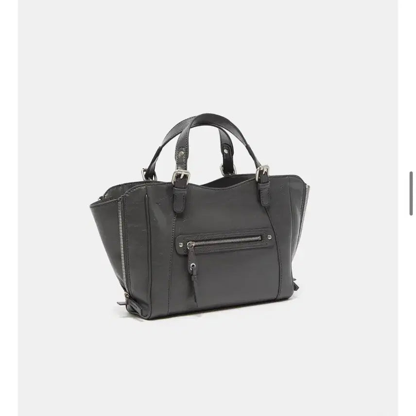 [BUNJANG] Couronne Hyper Zipper Tote Bag 29 Dark Grey / 쿠론 하이퍼 지퍼 토트백 29 다크그레이