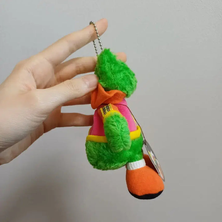 [BUNJANG] Heart Tag Frog Keychain Plush / 하트택 개구리 키링 인형