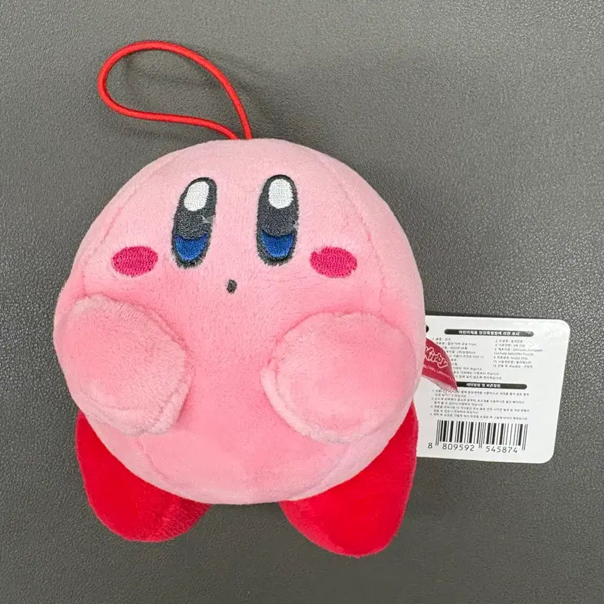 [BUNJANG] Kirby Pink Keyring 11cm / (미사용) 별의 커비 인형 키링 핑크색 키링 11cm