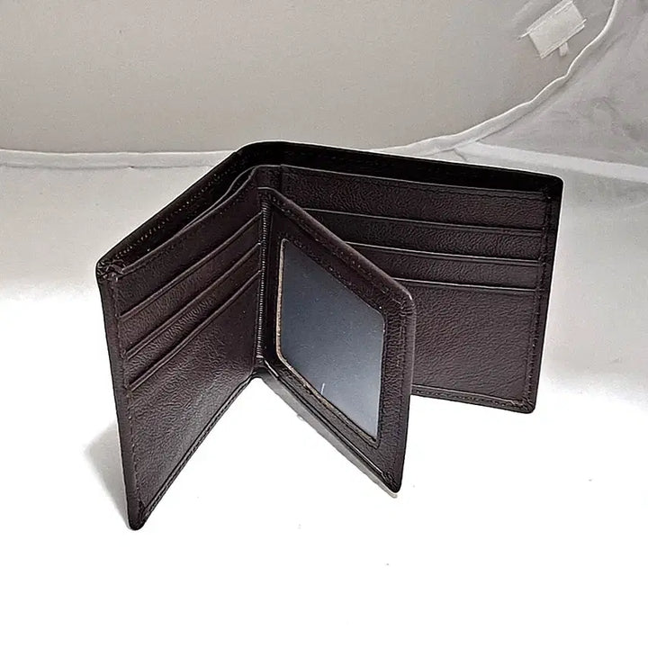 [SOLD OUT] (무배)라이언 소가죽 반지갑 브라운