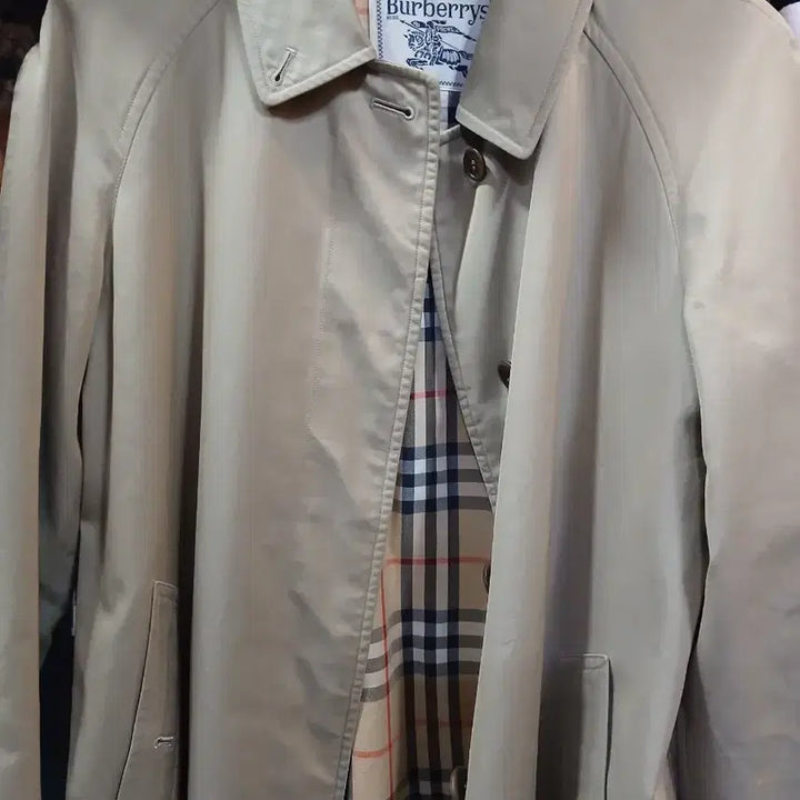 [BUNJANG] Burberry Beige Trench Coat / 버버리 베이지 트렌치 코트L(100)정품