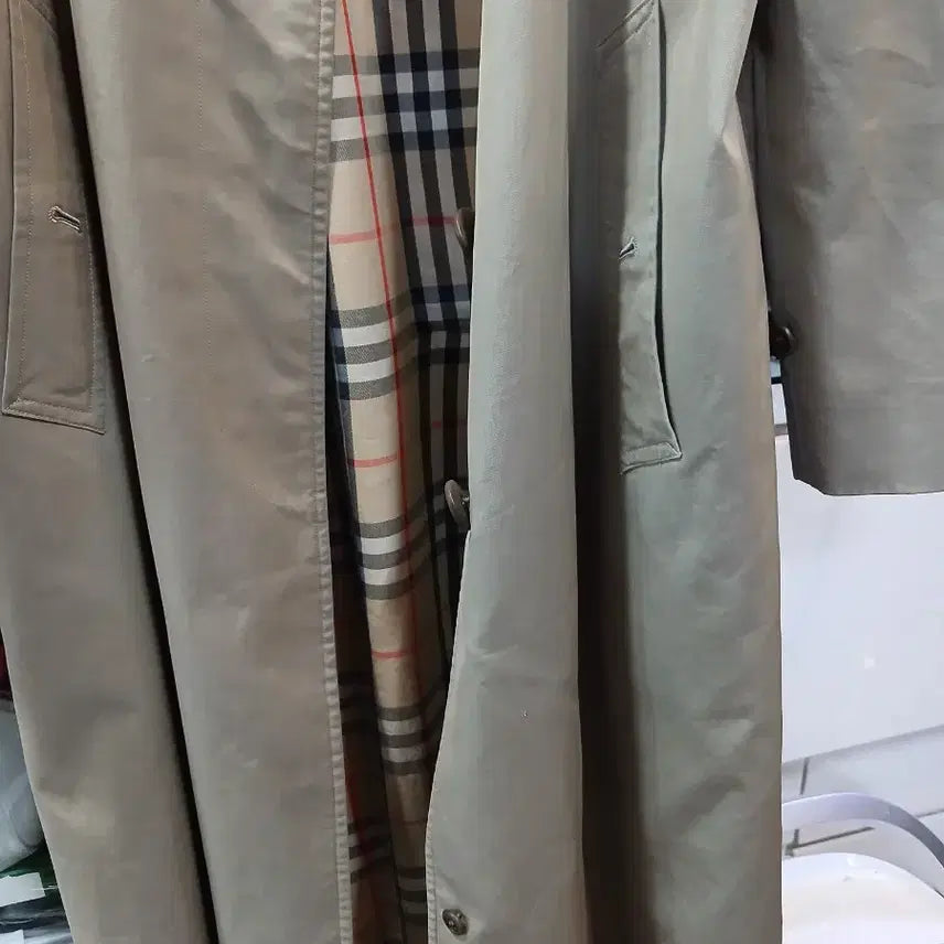 [BUNJANG] Burberry Beige Trench Coat / 버버리 베이지 트렌치 코트L(100)정품