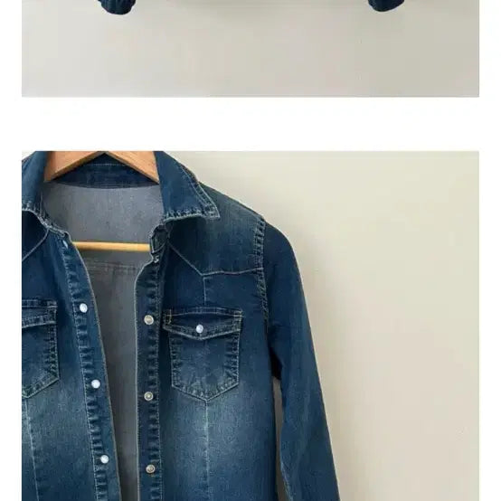 [BUNJANG] Mijemme Denim Shirt / 미젬므 데님셔츠 새제품