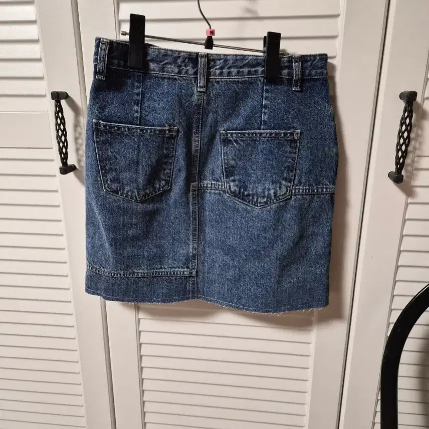 [BUNJANG] Denim Mini Skirt / 데님미니청치마