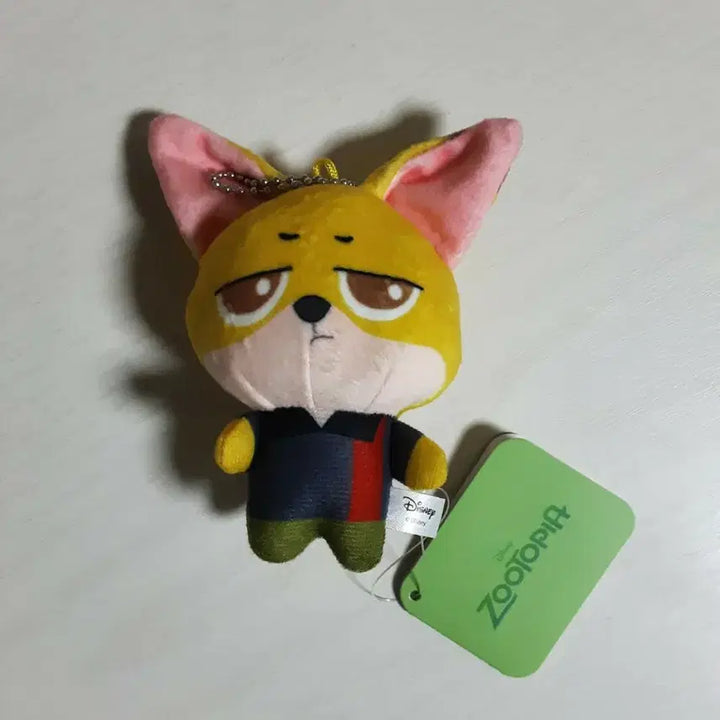 [BUNJANG] Zootopia Nick Wilde Keychain Plush New / 주토피아 핀닉 키링 인형