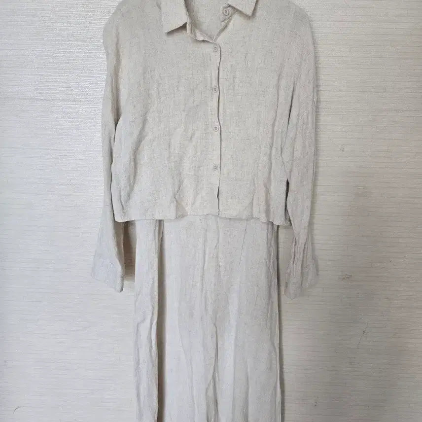 [BUNJANG] Unspecified Dress and Shirt Set / 원피스 셔츠set