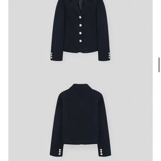 [BUNJANG] Til A Di Navy Tweed Jacket / 급매! 틸아이다이 네이비 트위드 자켓
