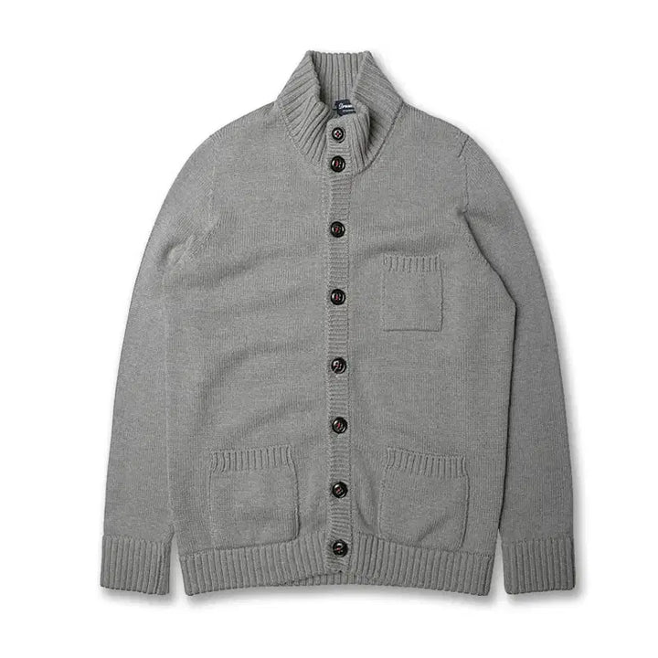 [BUNJANG] Drumohr Superfine Merino Wool Button Cardigan / 드루모어 [Drumohr] 슈퍼파인 메리노울 니트 이태리 버튼 가디건