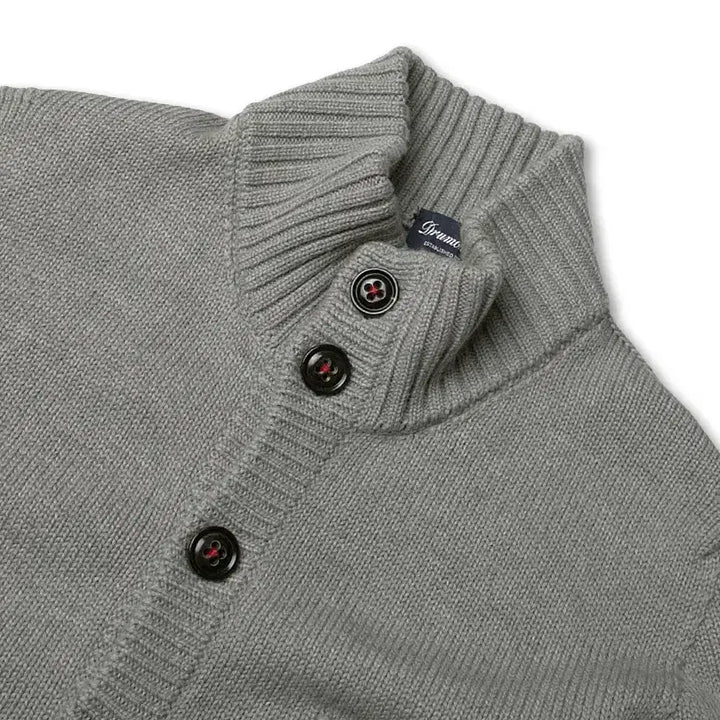 [BUNJANG] Drumohr Superfine Merino Wool Button Cardigan / 드루모어 [Drumohr] 슈퍼파인 메리노울 니트 이태리 버튼 가디건