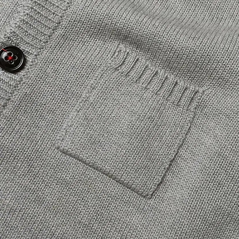 [BUNJANG] Drumohr Superfine Merino Wool Button Cardigan / 드루모어 [Drumohr] 슈퍼파인 메리노울 니트 이태리 버튼 가디건