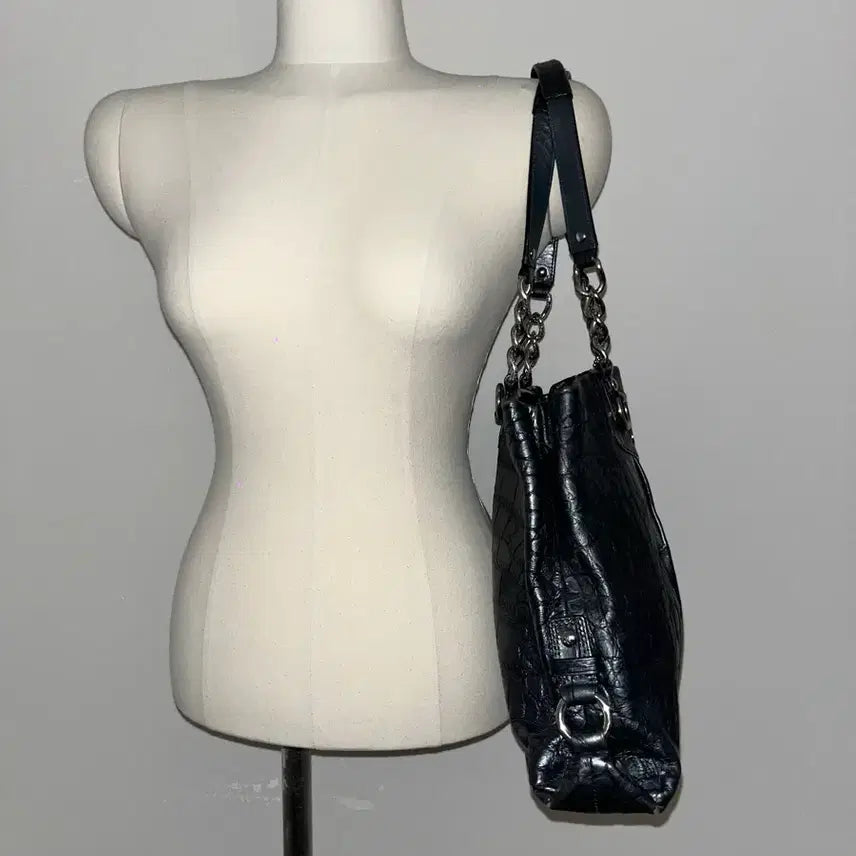 [BUNJANG] COACH Crocodile Shoulder Bag / COACH Crocodile shoulder bag