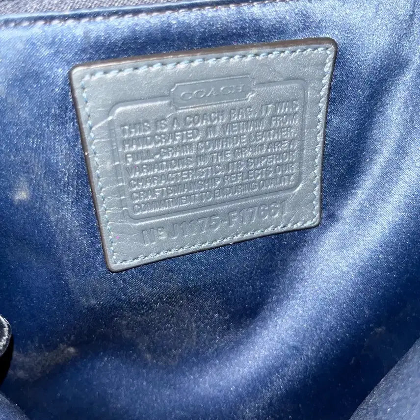 [BUNJANG] COACH Crocodile Shoulder Bag / COACH Crocodile shoulder bag