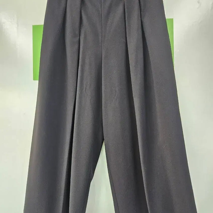 [BUNJANG] Tomboy Wide Culotte Pants / 톰보이블랙 와이드 큐롯 팬츠