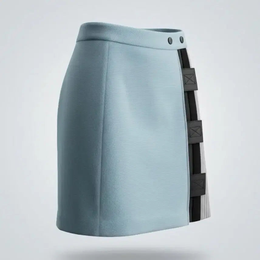 [BUNJANG] LET KUZMUS Houndstooth Mini Skirt / 여성 2사이즈/ LET KUZMUS 하운드투스 미니스커트 21-112