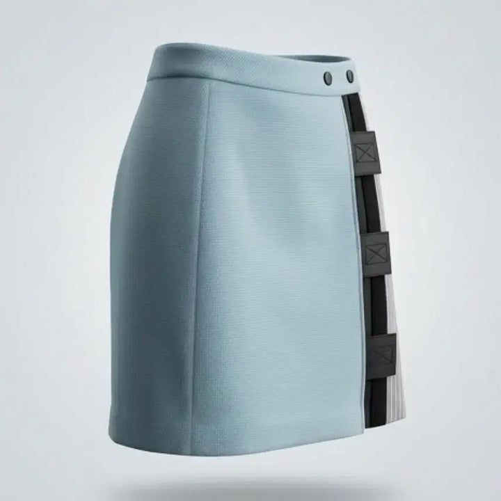 [BUNJANG] LET KUZMUS Houndstooth Mini Skirt / 여성 2사이즈/ LET KUZMUS 하운드투스 미니스커트 21-112