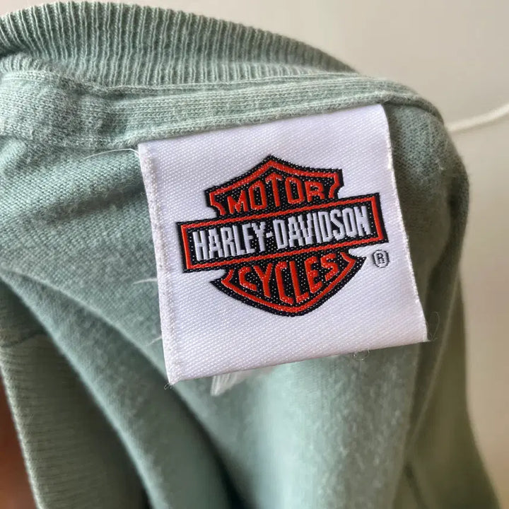 [BUNJANG] Harley Davidson Single Stitch T-shirt / 00s 할리데이비슨 싱글 스티치 반팔 티셔츠