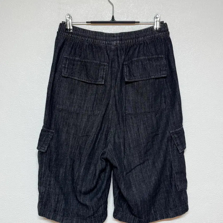 [BUNJANG] AVANDRESS Raw Denim Bermuda Pants / AVANDRESS 생지 데님 버뮤다 밴딩 팬츠 2