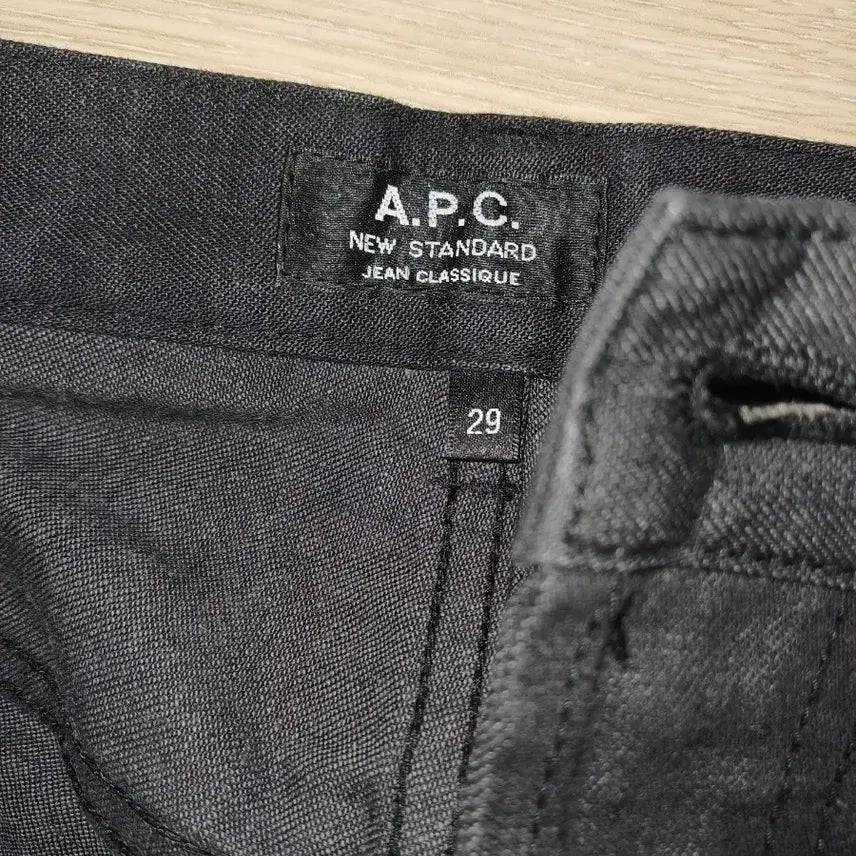 [BUNJANG] A.P.C. New Standard Classic Black Denim Jeans / a.p.c뉴스텐다드 진 클래식 블랙 데님29사이즈