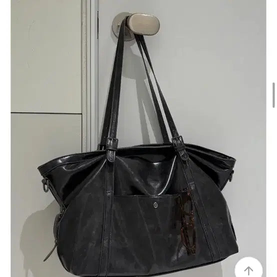 [BUNJANG] Jella Washing Pocket Shoulder Bag / 젤라 워싱 포켓 숄더백 (크로스끈 증정)(마지막 가격내림