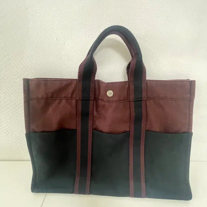 [BUNJANG] Hermès Hurlu Canvas Tote Bag MM / 에르메스 후루토 캔버스 토트백 MM 정품