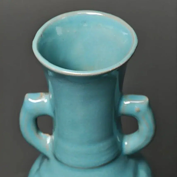 [BUNJANG] Song Yeoyeo Cheonramyu Guanibyeong Chinese Celadon Porcelain Vase Antique Art Collectible / 송 여요 천람유 관이병 중국도자기 골동품 미술품 수집품 청자