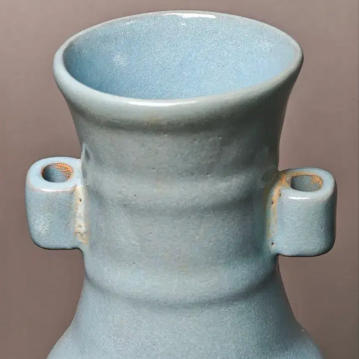 [BUNJANG] Song Yeoyeo Cheollam-yu Gwani-byeong Chinese Celadon Vase / 송 여요 천람유 관이병 중국도자기 골동품 미술품 수집품 청자
