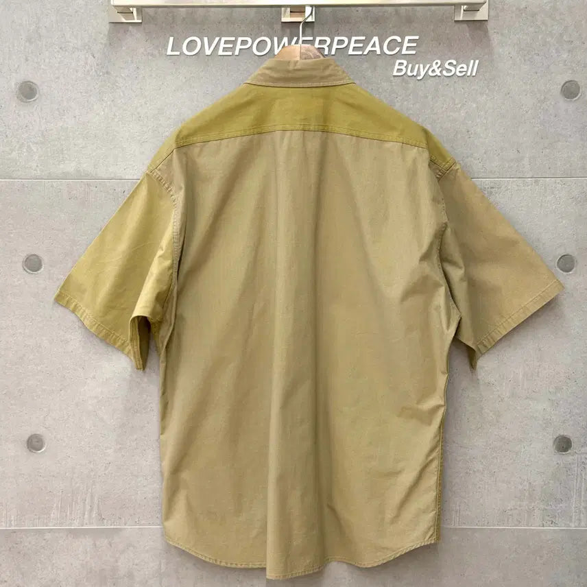 [BUNJANG] Nigel Cabourn Desert Army Shirt Brown / 나이젤카본 데저트 아미셔츠 브라운 -D090214