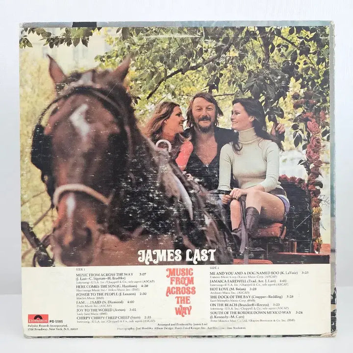 [BUNJANG] James Last "Music Across the Way" LP Record / 제임스 라스트 Music Across the Way LP