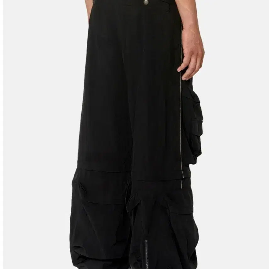 [BUNJANG] Diesel P-Stained Nylon Cargo Pants / 디젤 P-스테인드 나일론 카고 팬츠 2way