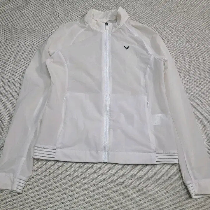 [BUNJANG] Gallway White Windbreaker Jacket / 90)갤러웨이 화이트 바람막이 자켓