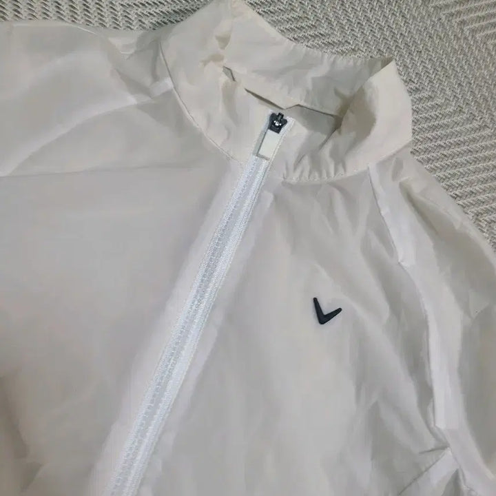 [BUNJANG] Gallway White Windbreaker Jacket / 90)갤러웨이 화이트 바람막이 자켓