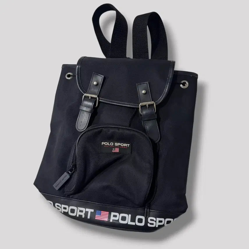 [BUNJANG] Polo Sport Mini Drawstring Backpack / 폴로 스포츠 미니 복조리 백팩