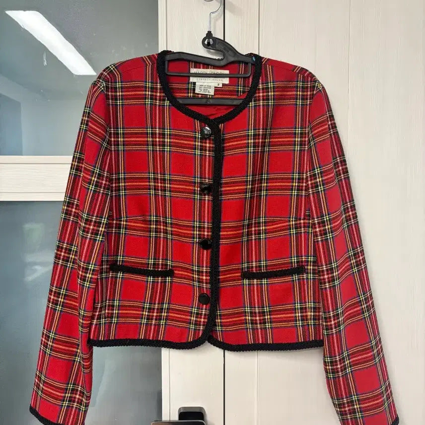 [BUNJANG] Vintage Tartan Check Jacket / 마국빈티지ㅡ타탄체크 자켓