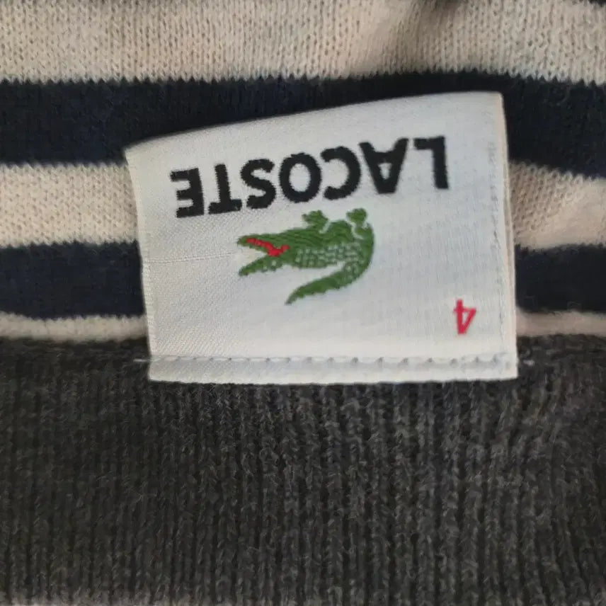 [BUNJANG] Lacoste Gray Cardigan M / 라코스테 그레이 가디건 M