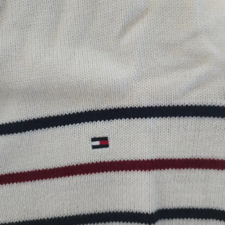 [BUNJANG] Tommy Hilfiger Striped Knit Sweater / 타미힐피거 스트라이프 니트