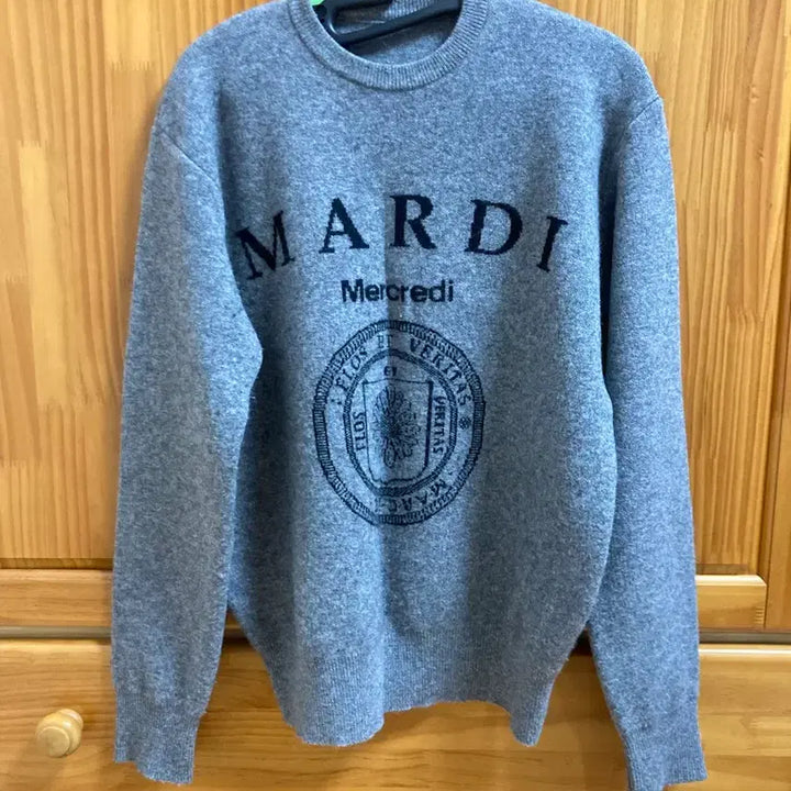 [BUNJANG] Mardi Mercredi Knit (Gray) / 마르디 메크로디 니트 (그레이)