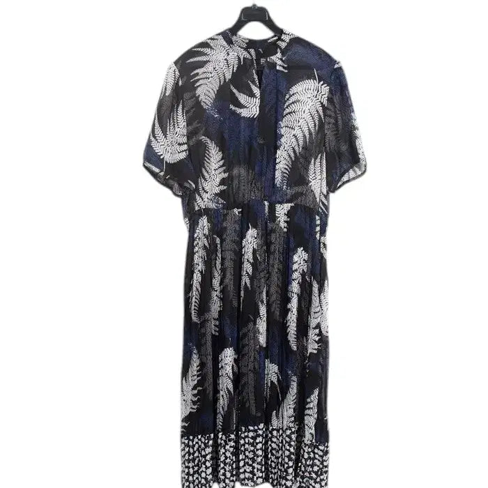 [BUNJANG] Hotping Leaf Pattern Lace Dress BK / 여성3 / 핫핑 리프패턴 레이스 원피스BK 12-10