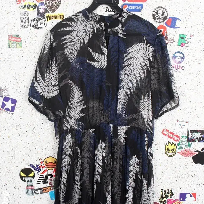 [BUNJANG] Hotping Leaf Pattern Lace Dress BK / 여성3 / 핫핑 리프패턴 레이스 원피스BK 12-10