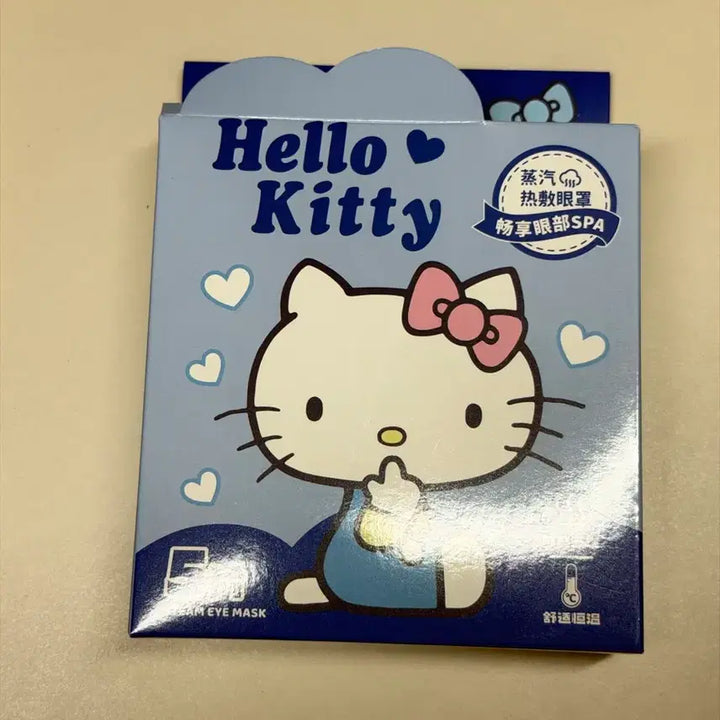 [BUNJANG] Hello Kitty Steamed Eye Mask / 헬로키티 스팀 아이 마스크 미개봉 새상품