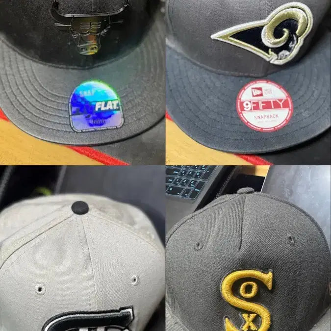 [BUNJANG] New Era MLB NBA Snapback Hats / 뉴에라 MLB NBA 스냅백